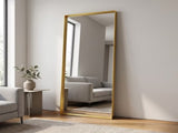 21"x64" Rectangle Full Length Dressing Mirror Floor Standing Mirror Wall Mounted with Deep 38717808