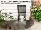 Wicker Outdoor Storage Box 03139364