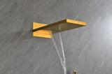 Shower System,Waterfall Rainfall Shower Head with Handheld, Shower Faucet Set for Bathroom Wall W928115069