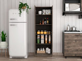 Virginia Double Door Storage Cabinet, Five Shelves B128P148835