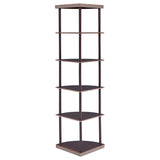 Cappuccino Corner Bookcase B062P145518