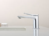 Chrome Single Hole Bathroom Faucet,Laundry Vanity Sink Faucet with Two 3/8" HosesUnable ship on 69989945
