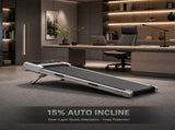 Walking Pad Treadmill 15% Auto Incline, Under Desk Treadmill 16157576