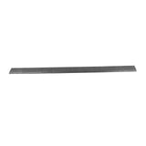 Cutting Edge Bucket Hardened Unpainted 30MnB Silver Fits for Skid Steer Loader 66"x4"x1/2" 75101492