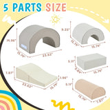 5-Piece Kids Climbing Toys for Toddlers, Foam Climbing Blocks for Babies, Kids Crawling and Climbing N710P170358E