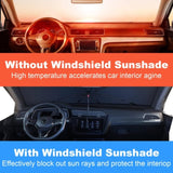 Foldable Car Windshield Sun Shade Umbrella 59480216
