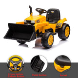 ZNTS 12V Kids Ride on Tractor Electric Excavator Battery Powered Motorized Car for Kids Ages 3-6, with W1811P154760