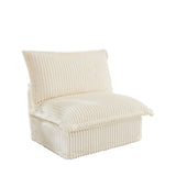 Koala Armless Sofa - Cream W3041P240122