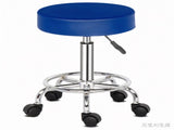 Professional Salon Stool with Spider Base - 8cm Thick Molded Foam, Semi-PU Leather, SGS Certified 74773670