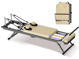 Pilates Reformer Machine for Home Gym Workout, Foldable Pilates Equipment with High Strength Alloy 27316433