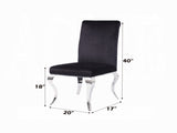 Set of 2 Fabric Upholstered Side Chairs, B016P315187