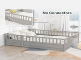 Full size Floor, integral construction with super high security barrier, door, children's floor W1858P164944