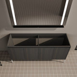 60" Freestanding Bathroom Vanity, Storage Cabinet with Soft Closed Doors -Excluding Sink W1972P243180