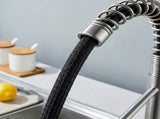Kitchen Faucet with Pull Down Sprayer Industrial 1 Handle 1 or 3 Hole Faucet for Farmhouse Camper 77368506