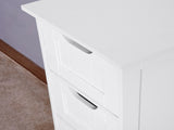White Bathroom Storage Cabinet, Cabinet with Drawers 42265539