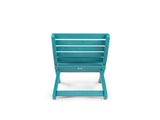 Grandcourt Fully Assembed All-Weather HDPE Outdoor Folding Patio Chair, Hawaiian Blue B2745P409672
