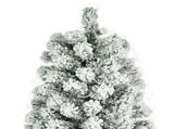 7.5ft Pencil Flocking Christmas Tree 69444721