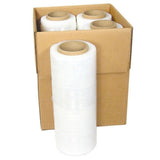 18" x 1000' 80 Gauge 4 Rolls Pallet Wrap Stretch Film Hand Shrink Wrap 36250706