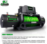 STEGODON New 9500 lb. Load Capacity Electric Winch S3,12V Waterproof IP67 Electric Winch with Hawse W121842967