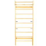 Wooden Swedish Ladder, Stall Bars Set for Physical Therapy & Gymnastics W465P208412