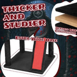 42" Gothic Cat Tree, Halloween Cat Tower Cat Tree with Spacious Cat Condo, Brach Shaped Scratching 66263923