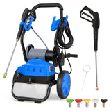 2300 PSI 1.8 GPM electric high-pressure cleaning machine with wheels 92414295