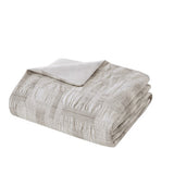 3 Piece Cotton Jacquard Duvet Set-Full/Queen B035P280384