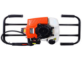 2.7HP Post Hole Digger 63cc two person handle Gas-Powered 2-Stroke Auger Digging Drill Shaft Size W465109919
