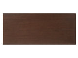 60" Rustic Farmhouse Table - Solid Wood Frame, Minimalist Modern Table for Kitchen, N752P327191D