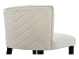 27inch-counterstool, modern design with smooth, light - colored fabricnd circular footrest with N780P224409B