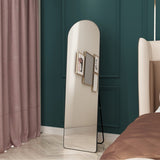 The 4st generation of floor mounted full length mirrors. Aluminum alloy metal frame arched wall W1512P365857