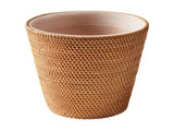 Rattan Bathroom Trash Can 15553094