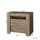 Multifunctional extendable console table W33166750
