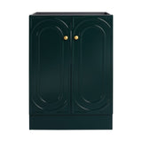 24" Freestanding Bathroom Vanity & 2 Soft-Close Cabinet Doors -Excluding Sink W999P241071