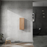 12" Bathroom Side Cabinet,Soft Close Doors,Float Mounting Design, W999P196498