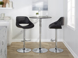 Contemporary Adjustable Bar Table in Black B202P223299