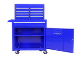Rolling Tool Chest, 5-Drawer Tool Box Organizer w/Lockable Wheels Sliding Drawers Detachable Top W110265908