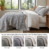 3 PCS Full/Queen Coverlet Set B035P366540