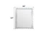 Nysa Mirrored & Faux Crystals Accent Mirror B2726P446662