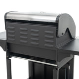 Propane Grill 3 Burner Barbecue Grill Stainless Steel Gas Grill with Side Burner, 37,000 BTU Outdoor W165083094