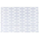 Outdoor & Indoor Privacy Metal Privacy 76" H48" W, Freestanding Decorative Privacy W465P193243