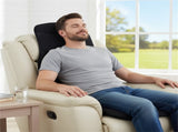10-Motor Heated Massage Chair Pad - 4 Body Zones, 5 Programs3 Speeds, 113&degF Heat 06944300