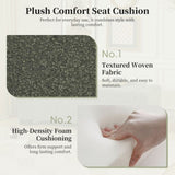 50" Ottoman Bench in Textured Fabric, Rectangular Design with Hinged Lid for Seating, Footrest, and 74862.00