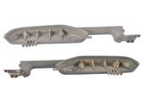 2PCS Light Gray Door Armrest Handle Front Left & Right Fit for Chevy Avalanche Suburban Tahoe 02864101