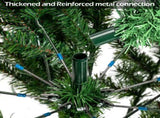 Christmas Tree 7FT 1350 Branch Flocking Spray White Tree Plus Pine Cone 59813333