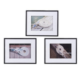 30" x 24" Rope Wall Art with Black Frame, Wall Decor for Living Room Bedrrom Entryway Office, Set of W2078130326