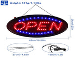 LED Neon Open For Business - 18 x 8.5 Inch Larger Size Ultra-Bright Advertisement Store Open 05523216
