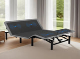Adjustable Bed Frame with Massage Head & Foot Incline Queen Size Wireless Remote, two types of USB W1038P268076
