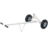 Trailer Dolly with Pneumatic Tires - 600 Lb. Maximum Tongue Weight Capacity, gray color W46542359