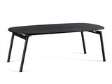 Folding Coffee Table No Assembly Required, 31.5" x 15.7" x 17.7", Melamine 39207104
